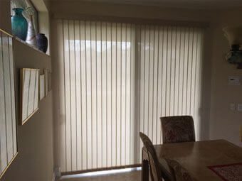 blinds vertical fabric