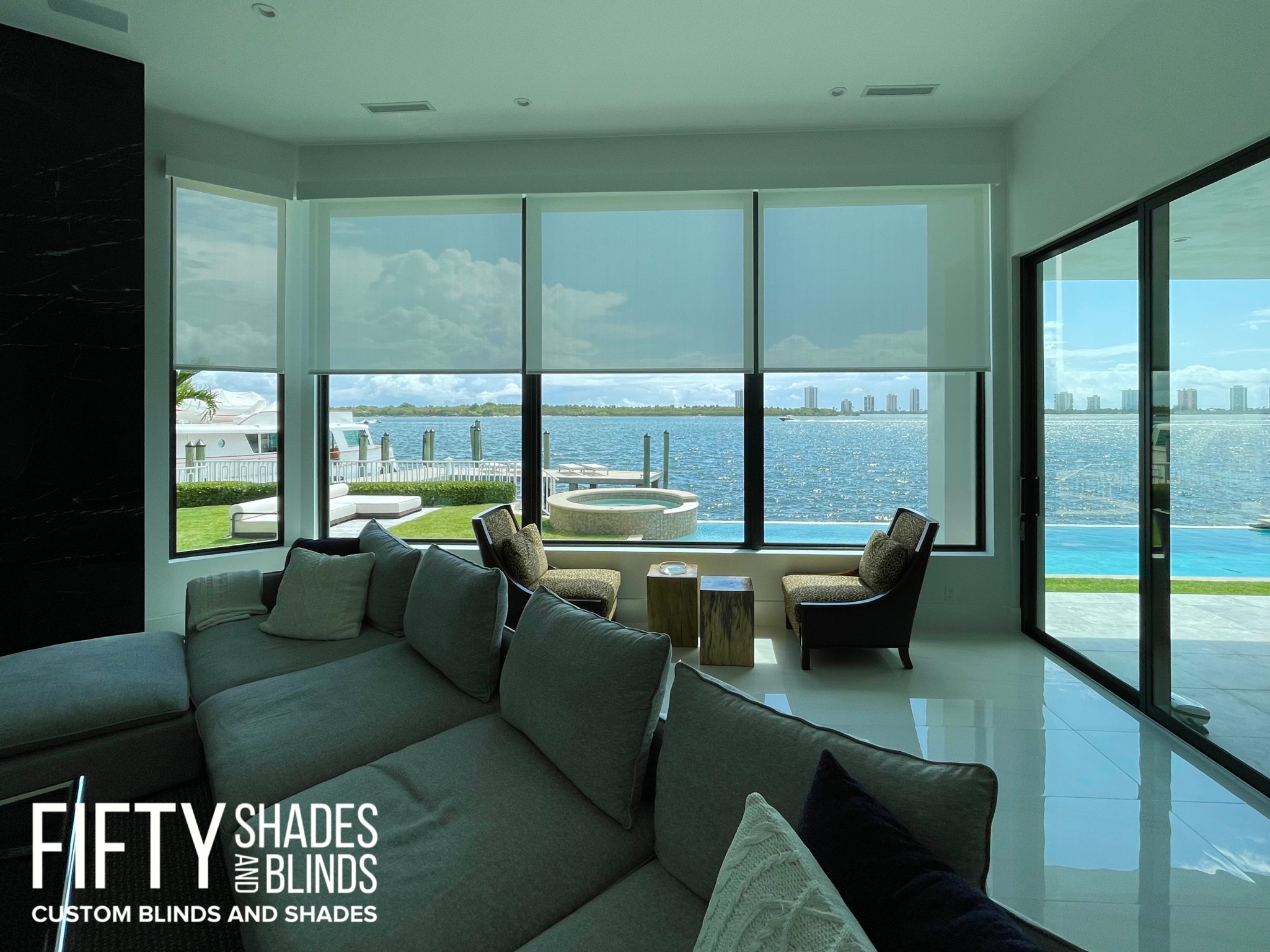 Motorized Shades and Blinds