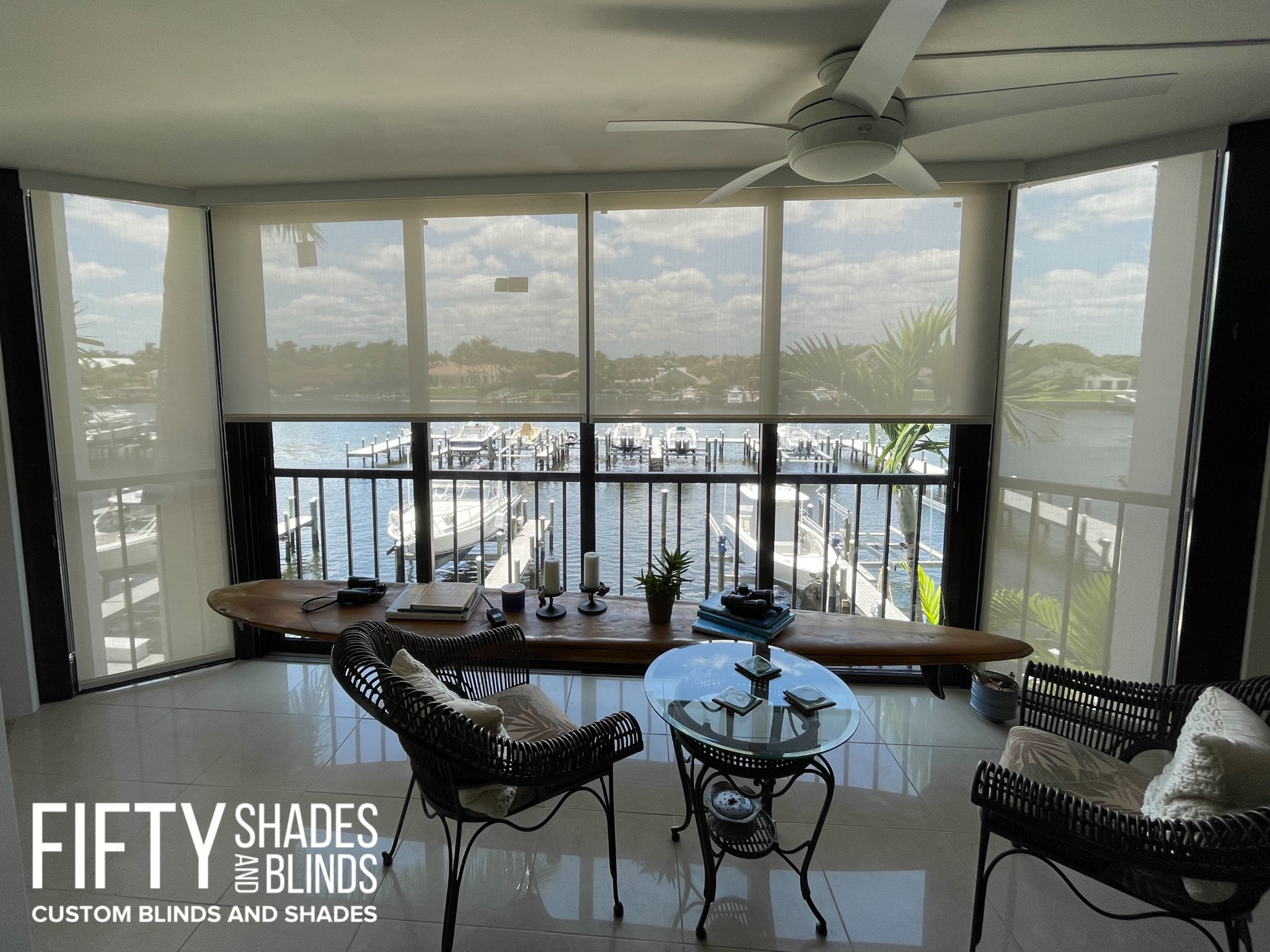 Motorized Shades and Blinds