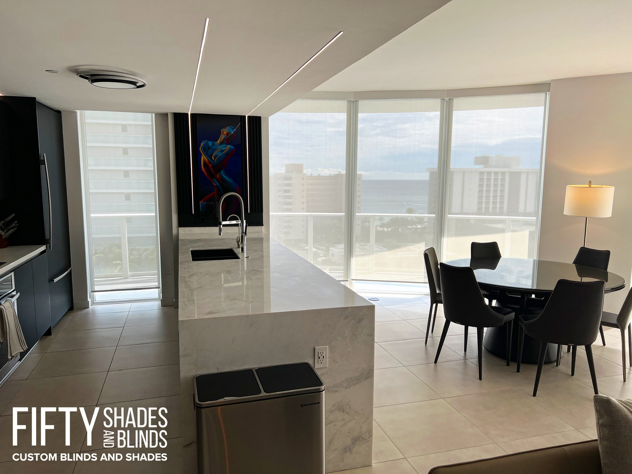 Motorized Shades and Blinds