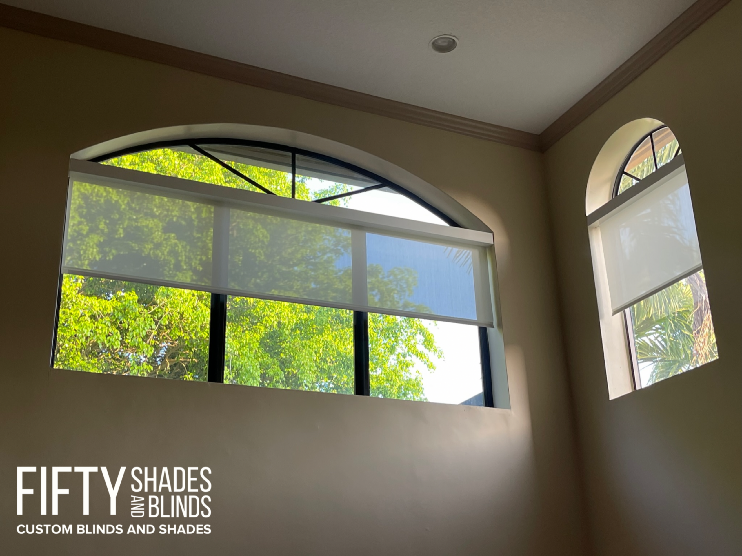 Arched Window Shade