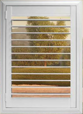 2 1/2 louver size plantation shutters