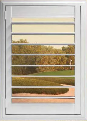 3 1/2 louver size plantation shutters
